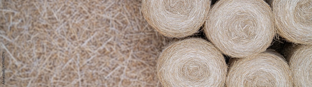 Rustic Hay Bales Textures, seamless golden yellow tones, perfect for harvest festival themes, closeup view, warm rural ambiance, ideal for minimalist background designs.