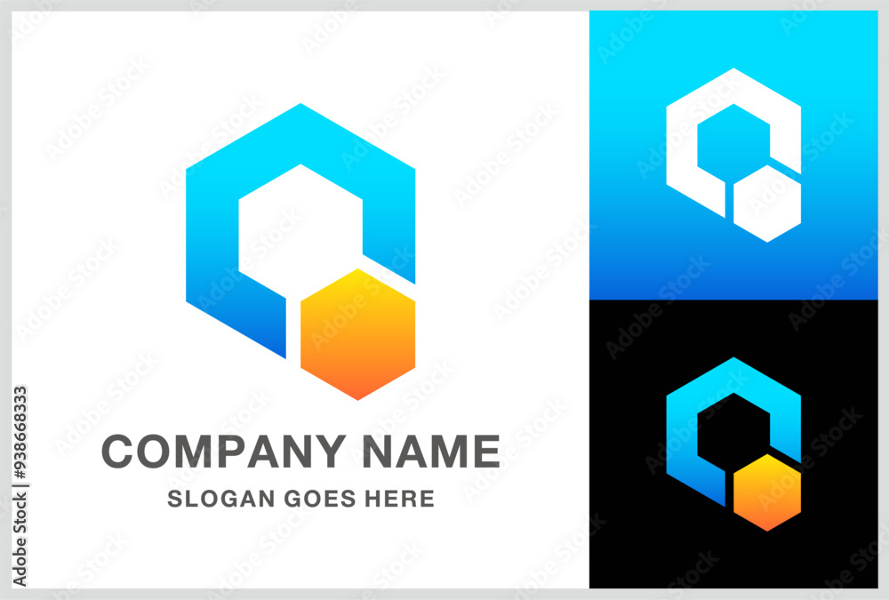 Monogram Letter Q Digital Technology Computer Business Company Stock Vector Logo Design Template Monogram Letter Q Digital Technology Computer Business Company Stock Vector Logo Design Template