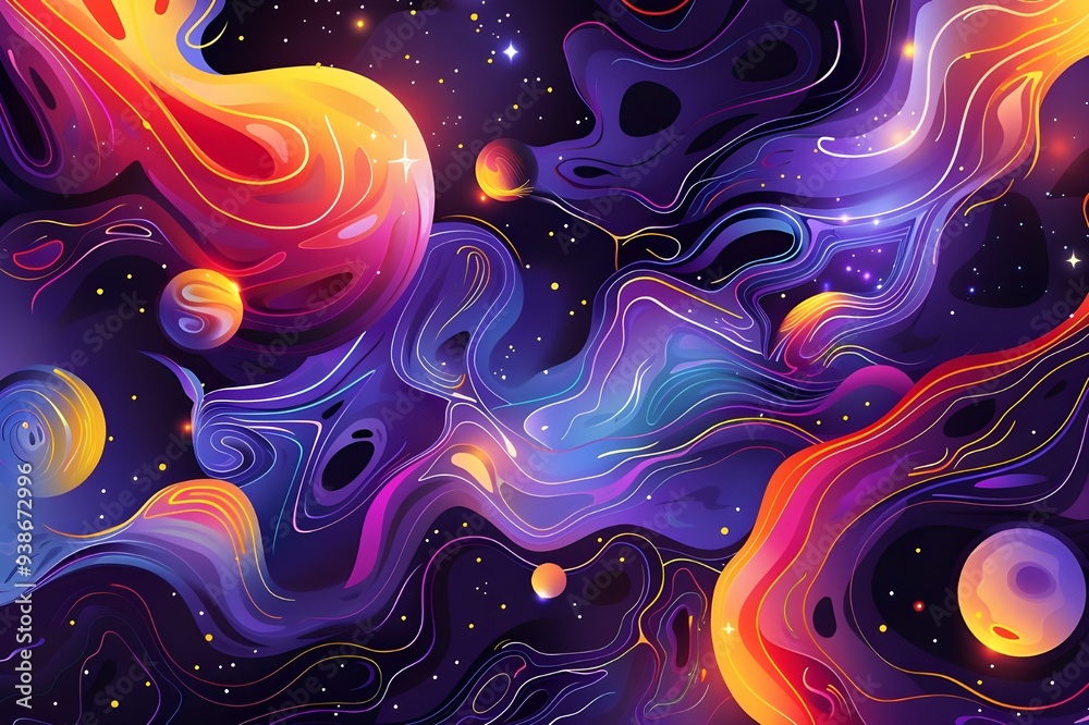 Cosmic Abstract Art Cosmic Abstract Art