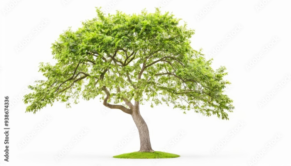 Vibrant tree symbol of life and growth Vibrant tree symbol of life and growth