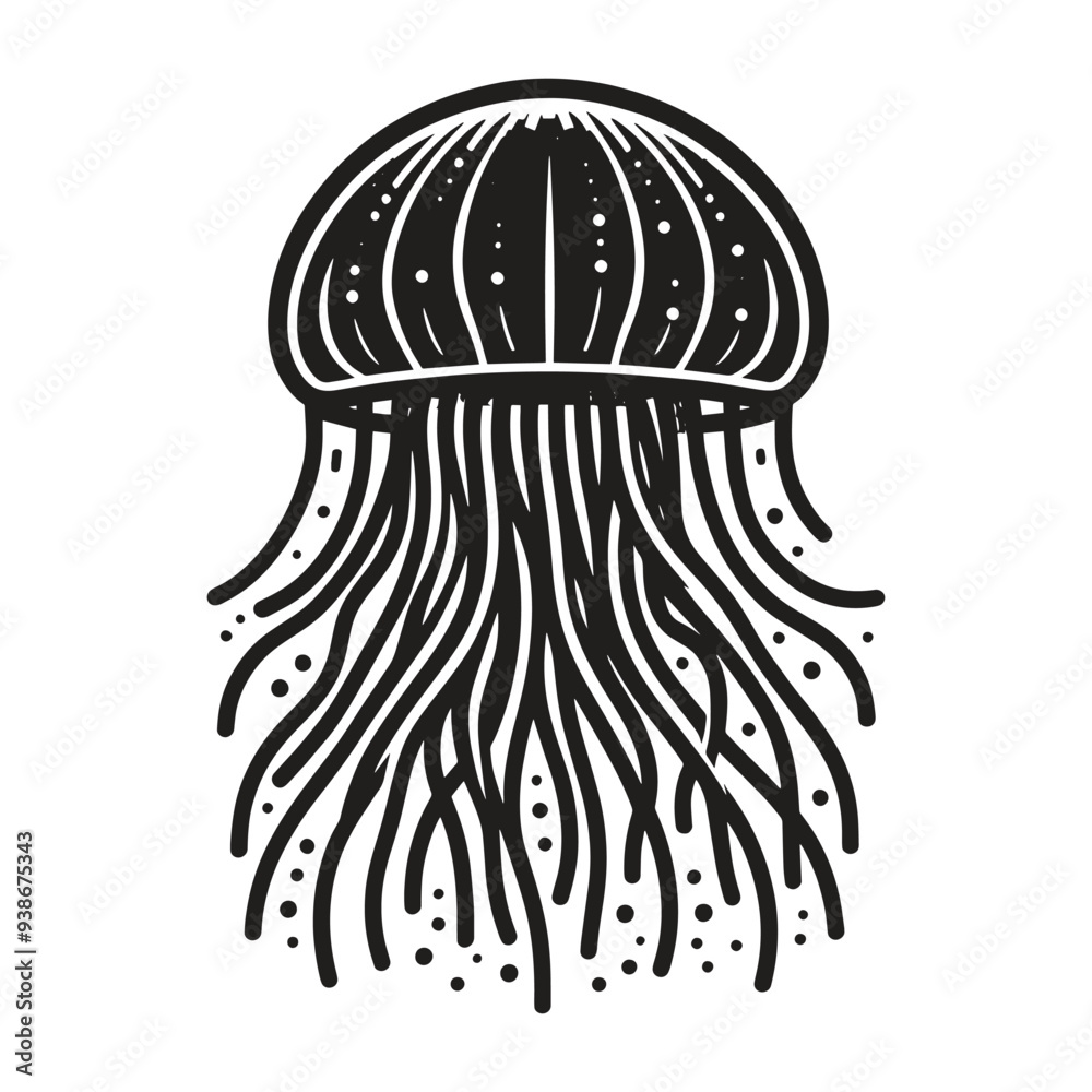 Jellyfish silhouette Wildlife Jellyfish silhouette Wildlife