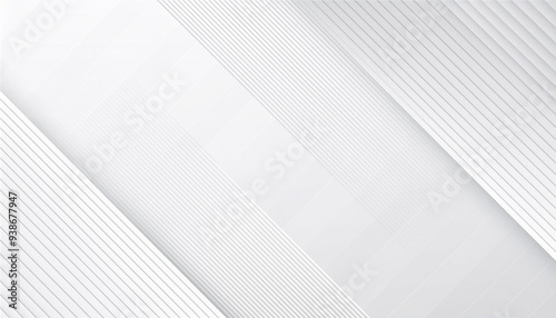 Obraz na płótnie White color technology concept geometric square background. square 3d Modern Abstract white background design. Minimal geometric white light background abstract modern design template w salonie