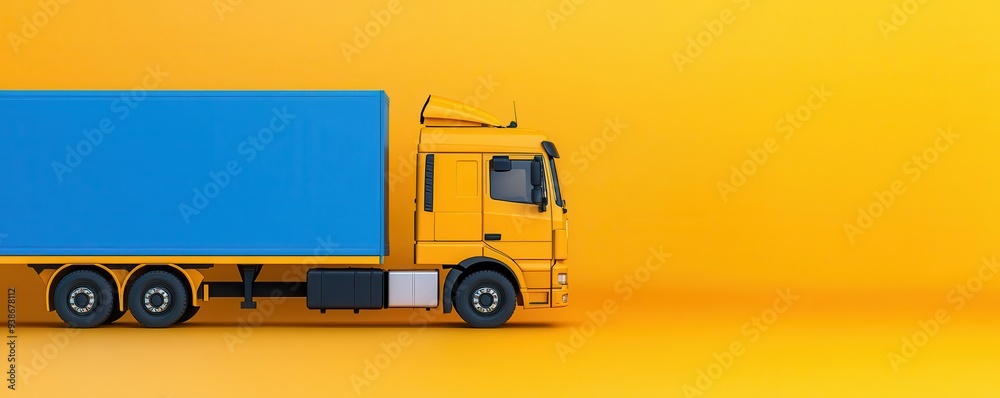 Logistics software for transportation cost reduction, dynamic tracking, 3D illustration Logistics software for transportation cost reduction, dynamic tracking, 3D illustration