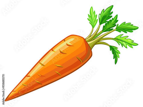 carrot isolated on white background