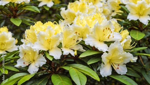  Blooming beauty  A closeup of vibrant yellow and white flowers