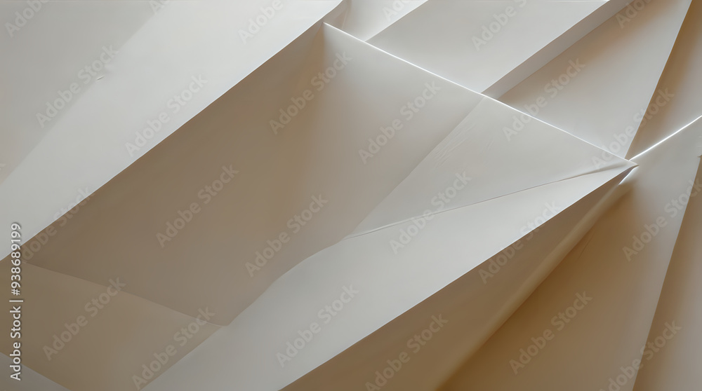 a white wall with a very large pattern of paper a white wall with a very large pattern of paper