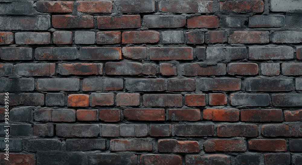 Fototapeta premium Brick wall, beautiful, sharp