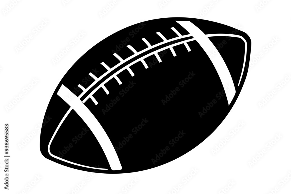 American football ball icon, Football silhouette, American football ball svg, Sports ball vector illustration
American football ball icon, Football silhouette, American football ball svg, Sports ball vector illustration