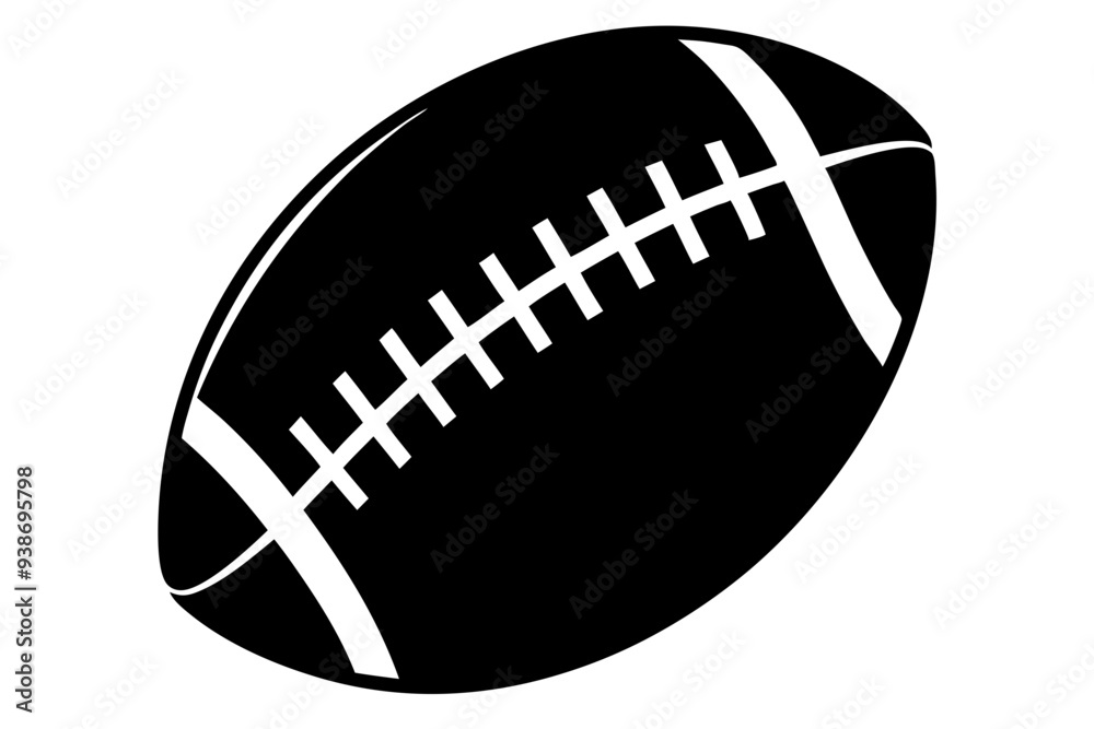 American football ball icon, Sports ball vector illustration American football ball icon, Sports ball vector illustration