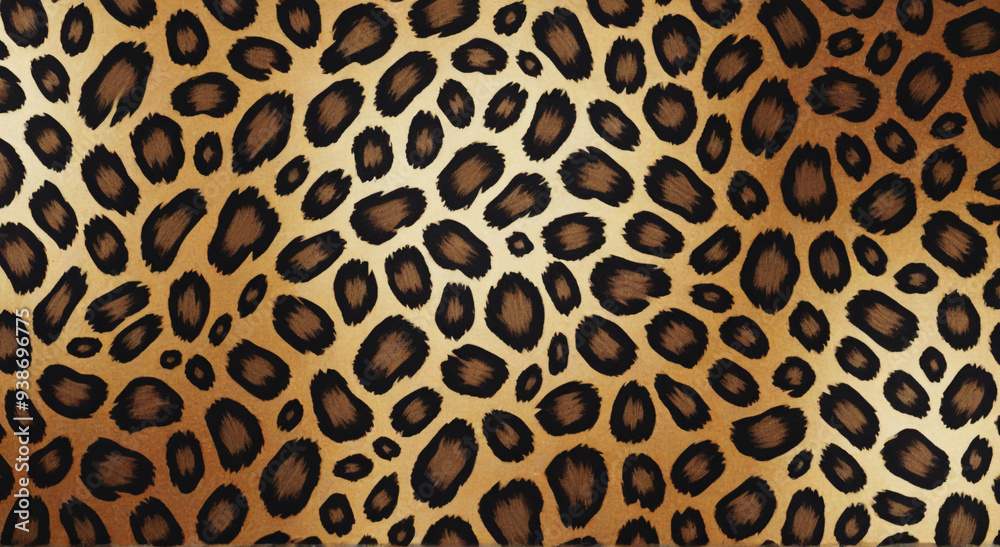 Fototapeta premium leopard skin texture