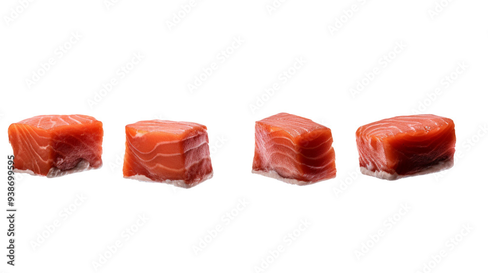 High-quality fresh salmon fish fillets , PNG High-quality fresh salmon fish fillets , PNG