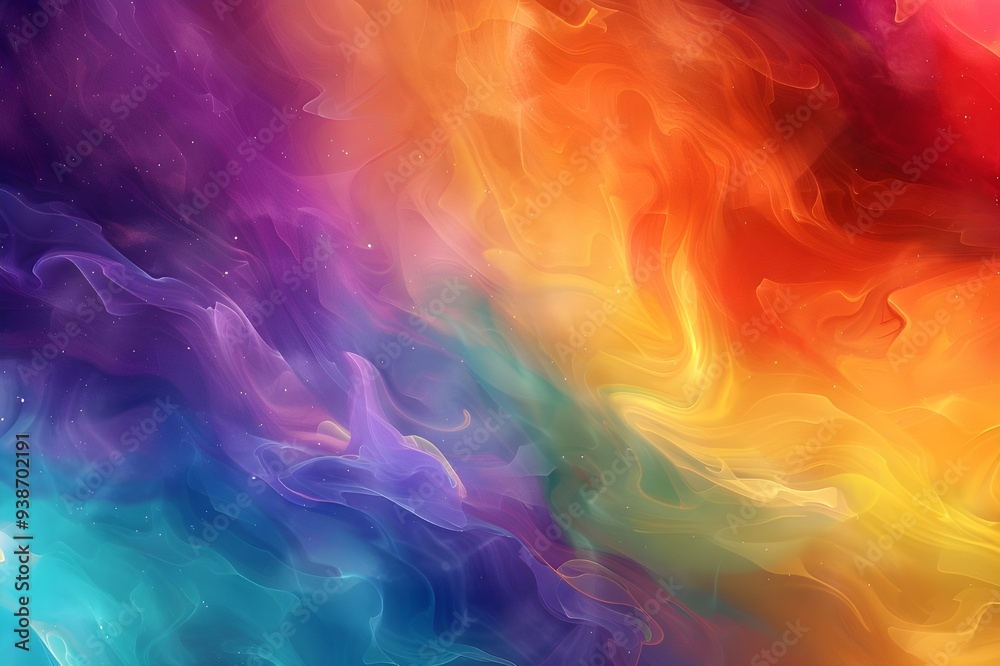 Abstract Swirling Colors Abstract Swirling Colors