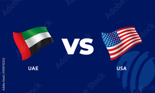 UAE VS USA Cricket Match Template