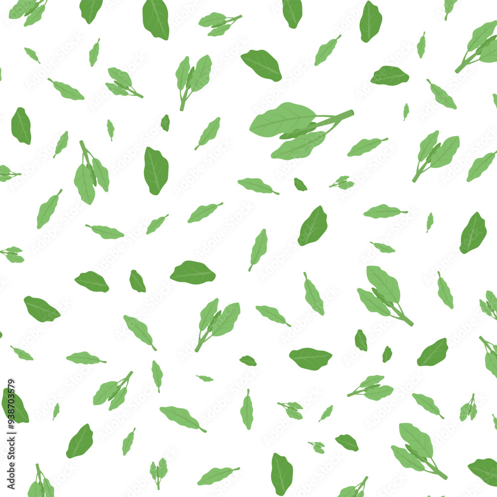 Hand drawn Chinese kale pattern background vector design, flat illustration. Hand drawn Chinese kale pattern background vector design, flat illustration.