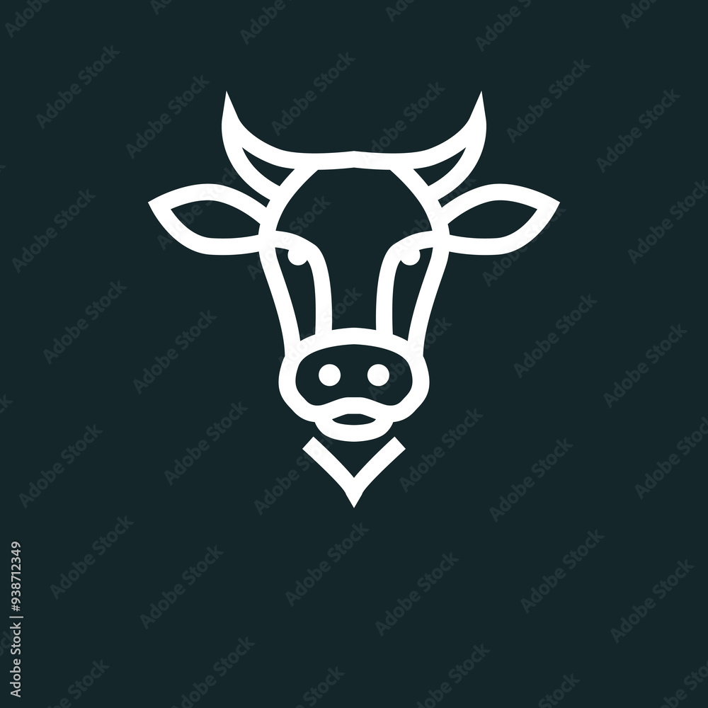 head cow vector head cow vector