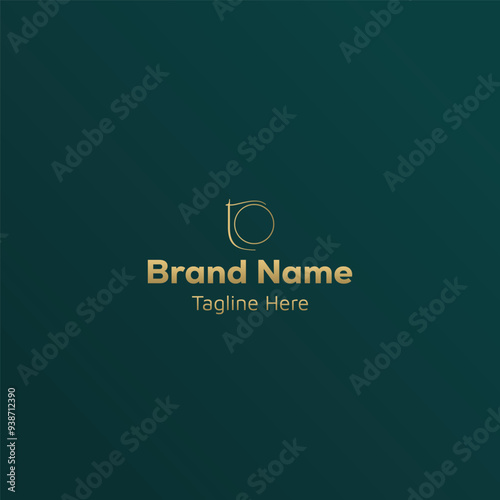 Initial based creative to logo