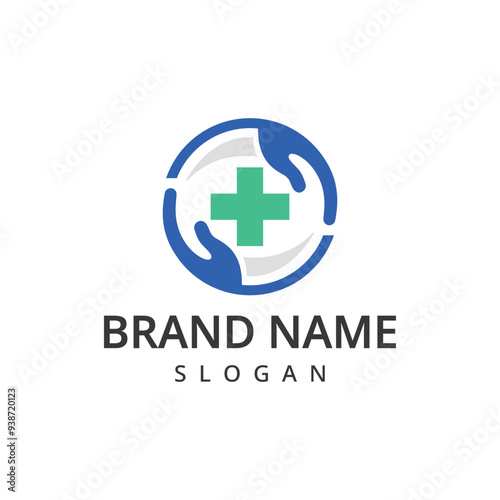Free Download Hospital logo health care logo design illustration - GFXLoad
