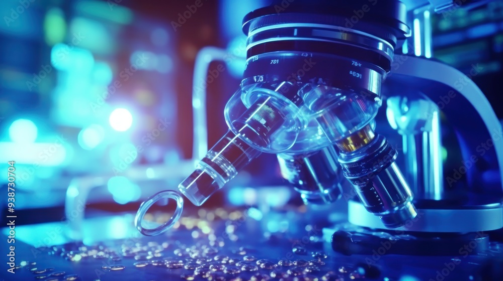 Microscope in a Laboratory Microscope in a Laboratory