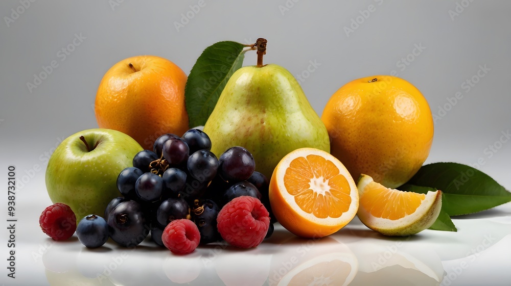 Still Life Fruit Clean and Minimalist Avatar Images on White Background Still Life Fruit Clean and Minimalist Avatar Images on White Background