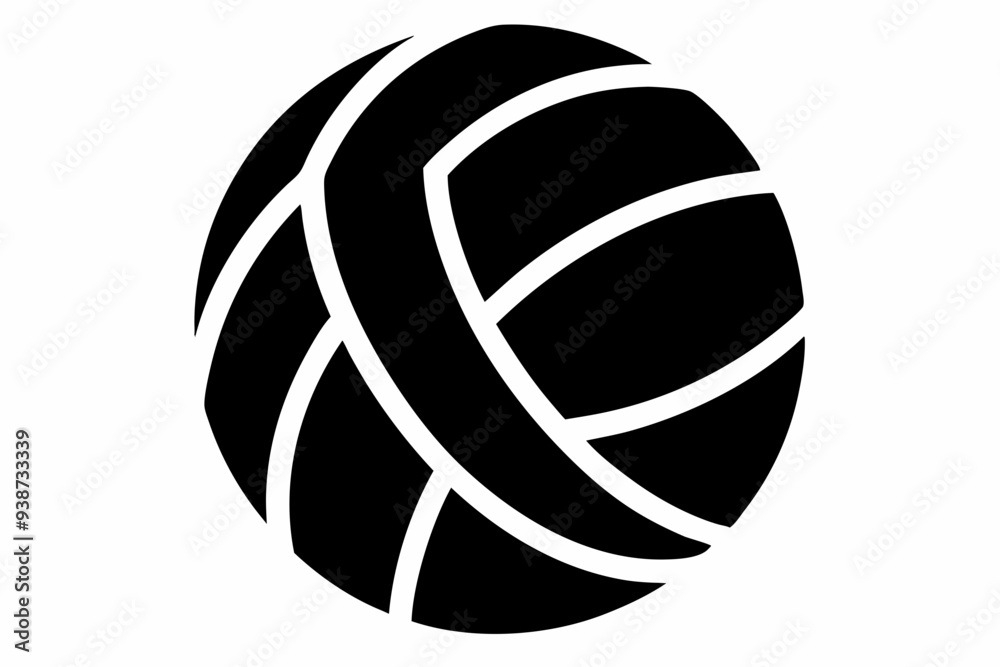 Volleyball silhouette, Volleyball icon, Volleyball svg, Sports ball vector illustration
Volleyball silhouette, Volleyball icon, Volleyball svg, Sports ball vector illustration
