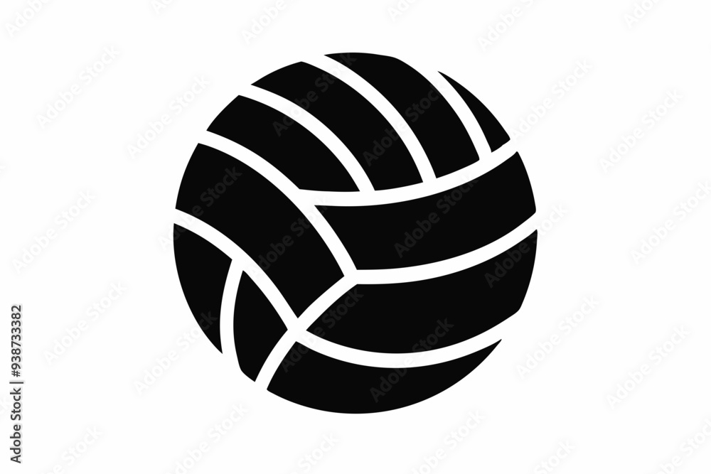 Volleyball silhouette, Volleyball icon, Volleyball svg, Sports ball vector illustration
Volleyball silhouette, Volleyball icon, Volleyball svg, Sports ball vector illustration