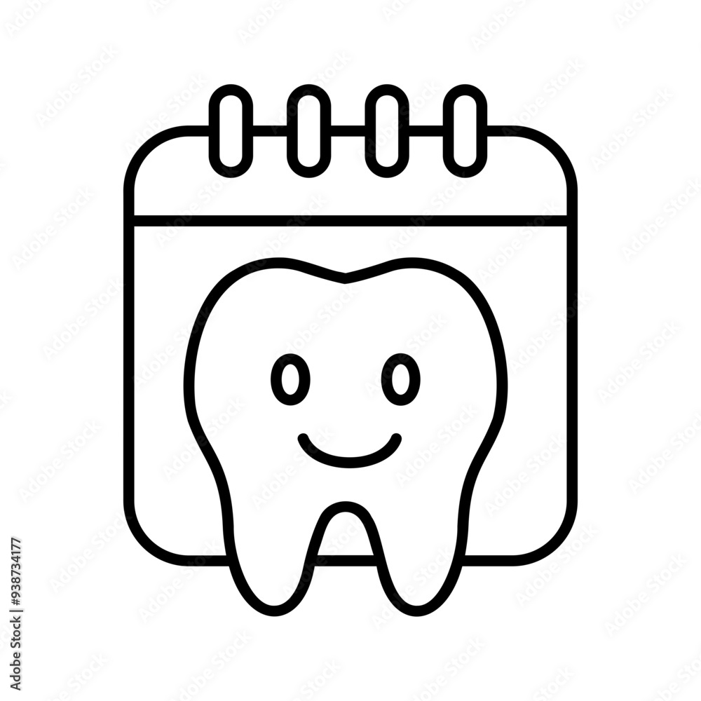tooth with calendar tooth with calendar