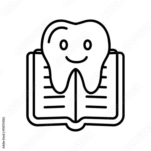 tooth with book