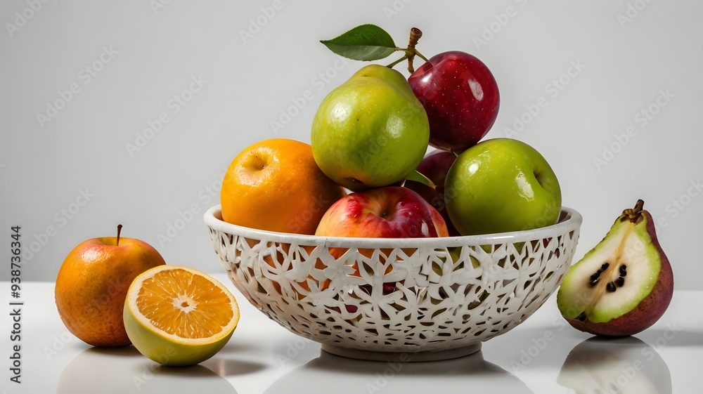 Still Life Fruit Clean and Minimalist Avatar Images on White Background Still Life Fruit Clean and Minimalist Avatar Images on White Background