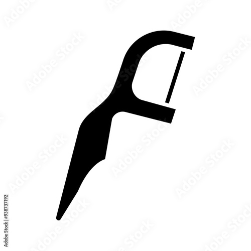 floss and tooth