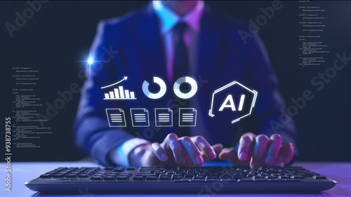 Enhancing Business Performance with Generative AI, digitization, AI VA virtual assistant , digitalization digital transformation, business data analytic business planning