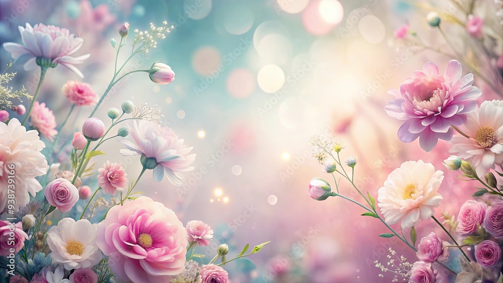 Dreamy floral background with pastel flowers and soft focus , pastel, dreamy, floral, background, soft focus, elegant Dreamy floral background with pastel flowers and soft focus , pastel, dreamy, floral, background, soft focus, elegant