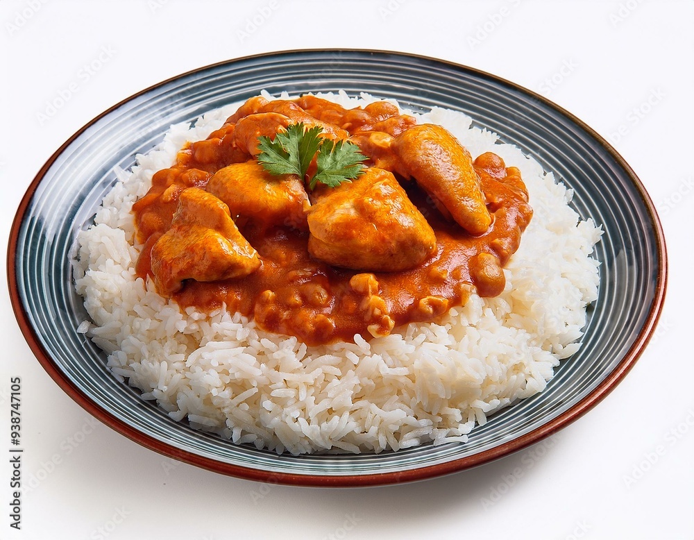 Masala Chicken with Rice Masala Chicken with Rice