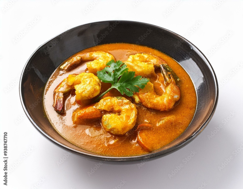 Prawn Curry with Cilantro