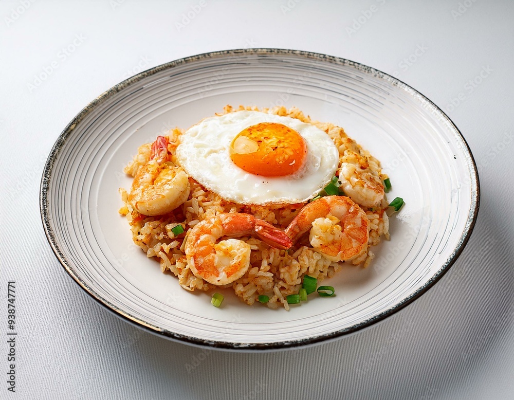 Prawn and Egg Fried Rice Prawn and Egg Fried Rice