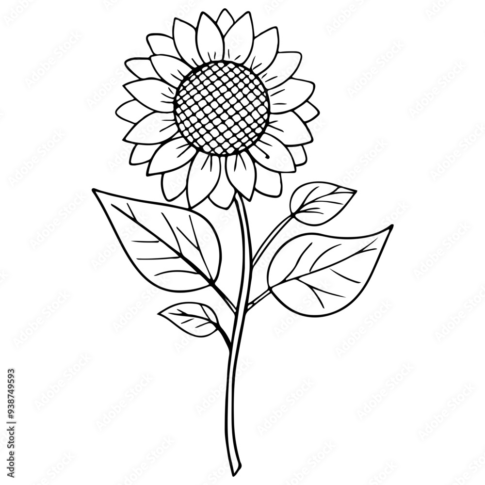 black and white flower black and white flower