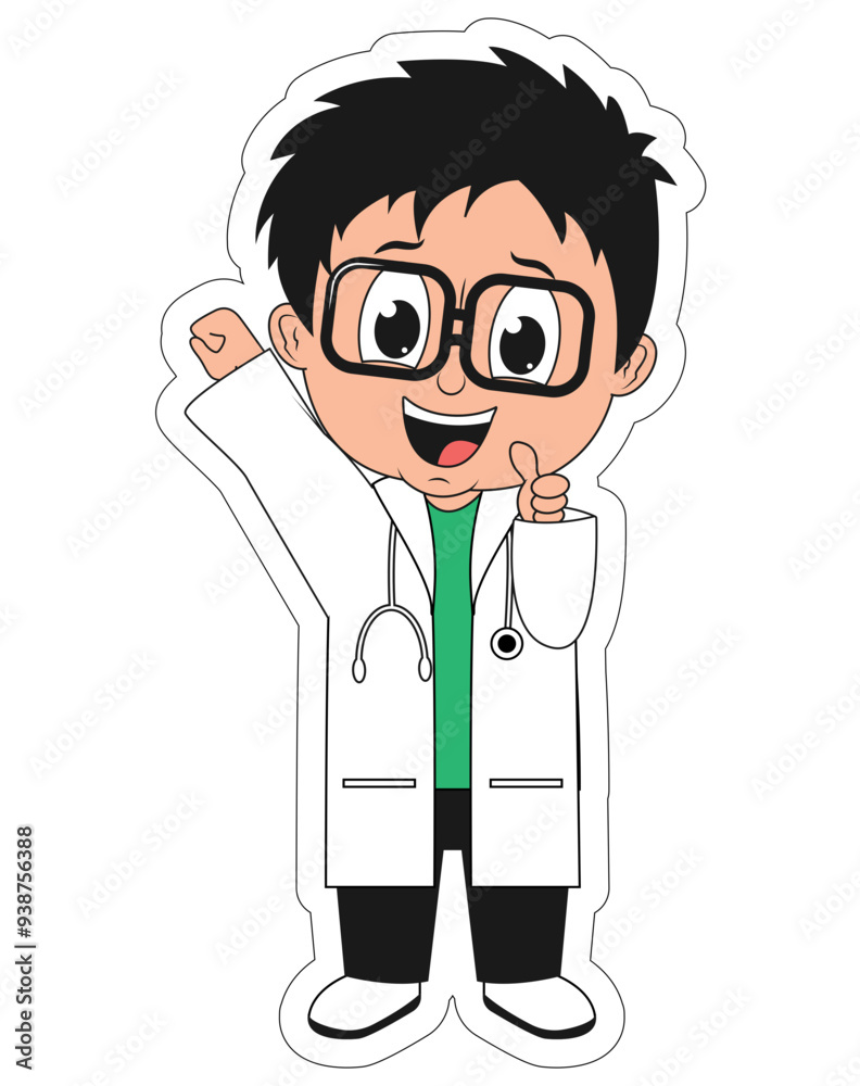 Little Doctor Cartoon Little Doctor Cartoon
