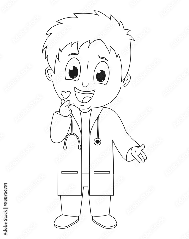 Little Doctor Cartoon Little Doctor Cartoon
