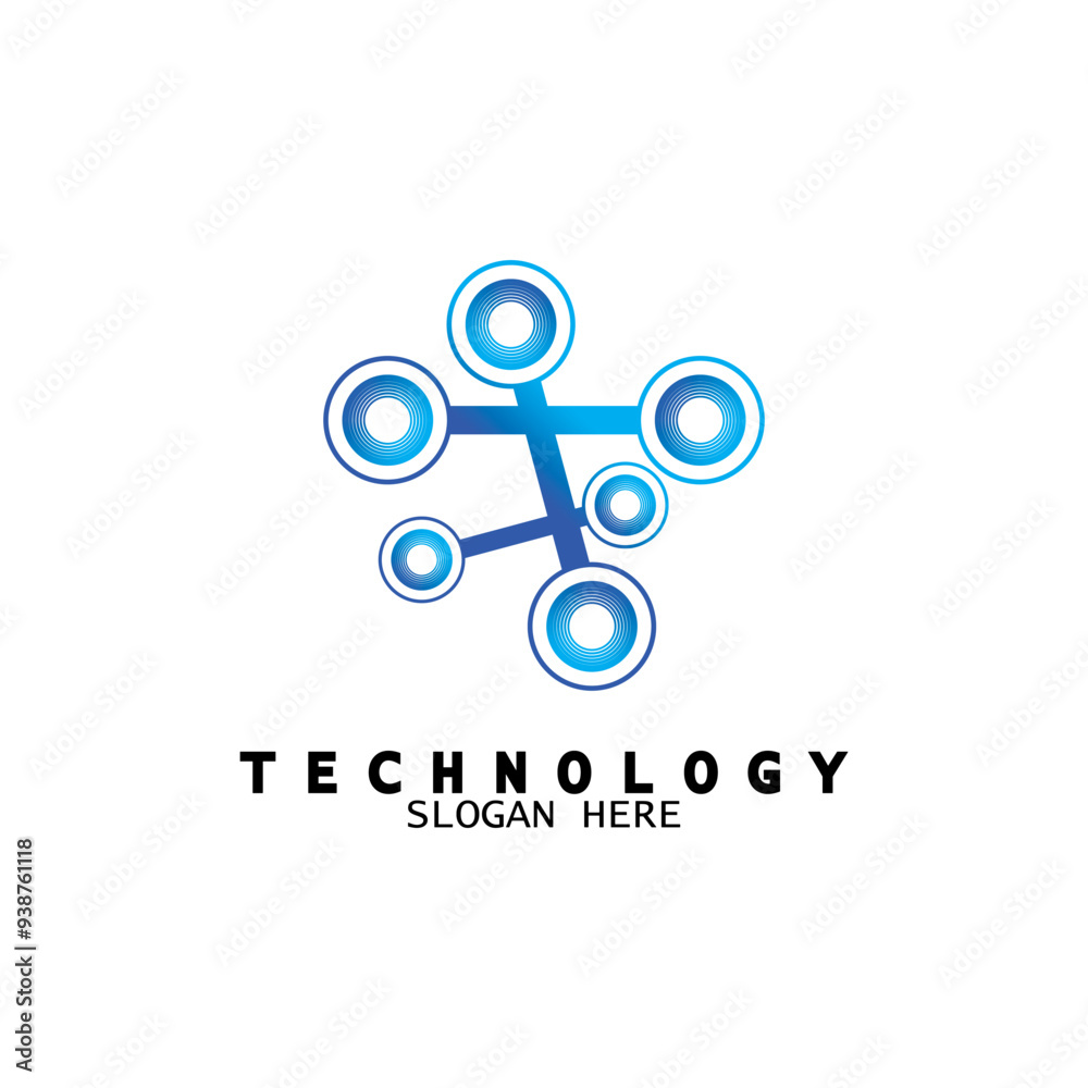 Abstract technology symbol sign. Technology digital logo. Molecule logo design template. Abstract technology symbol sign. Technology digital logo. Molecule logo design template.