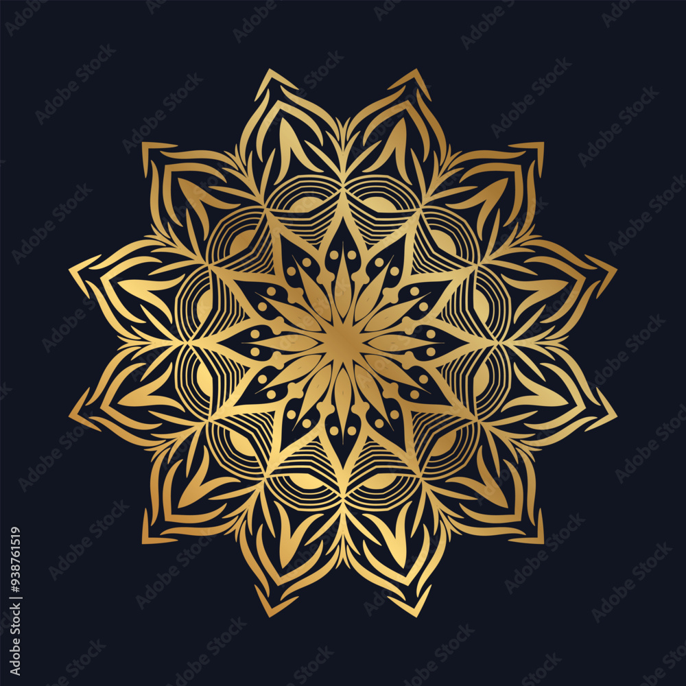Luxury mandala vector illustration. Luxury mandala vector illustration.