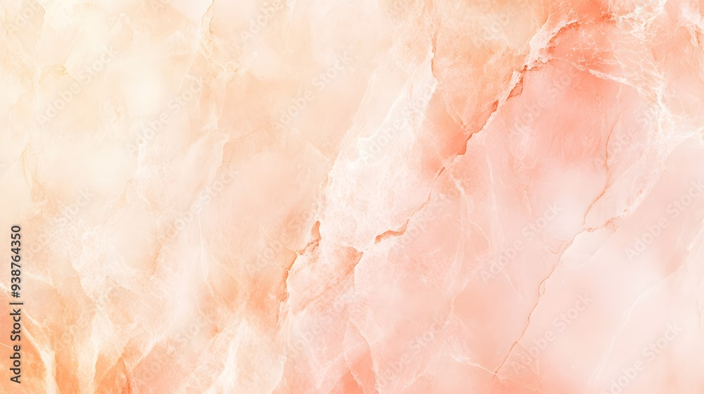 Fototapeta premium This elegant abstract background features soft hues of peach and cream, creating a warm and inviting texture perfect for designs or layouts.