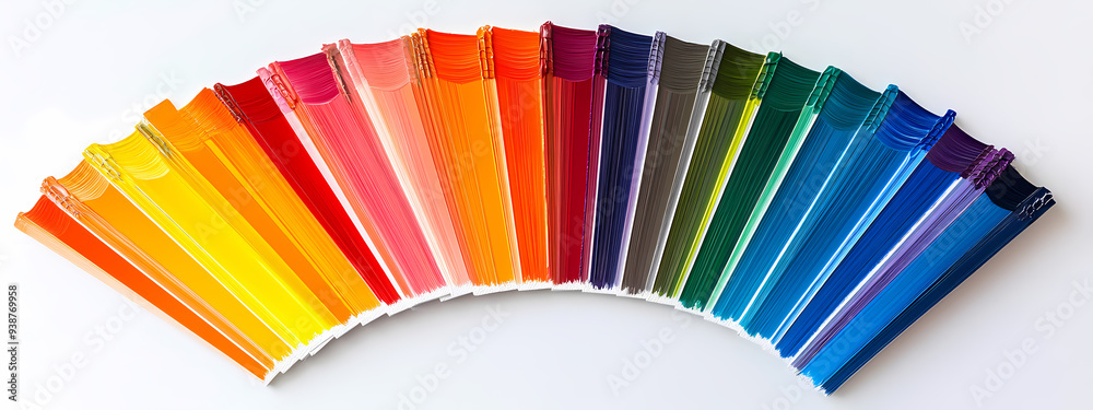 Obraz premium Vibrant Paint Swatches