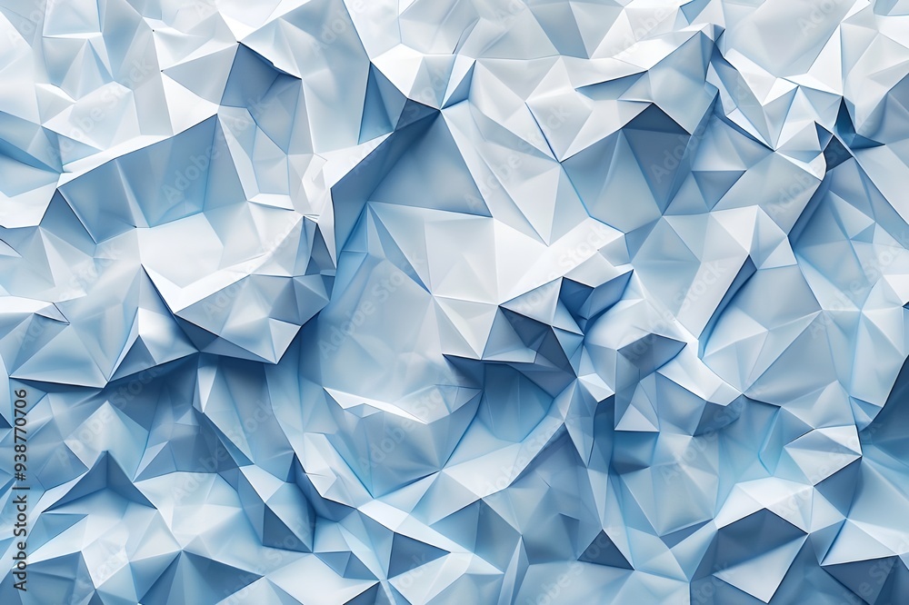 Abstract Blue Geometric Background Abstract Blue Geometric Background