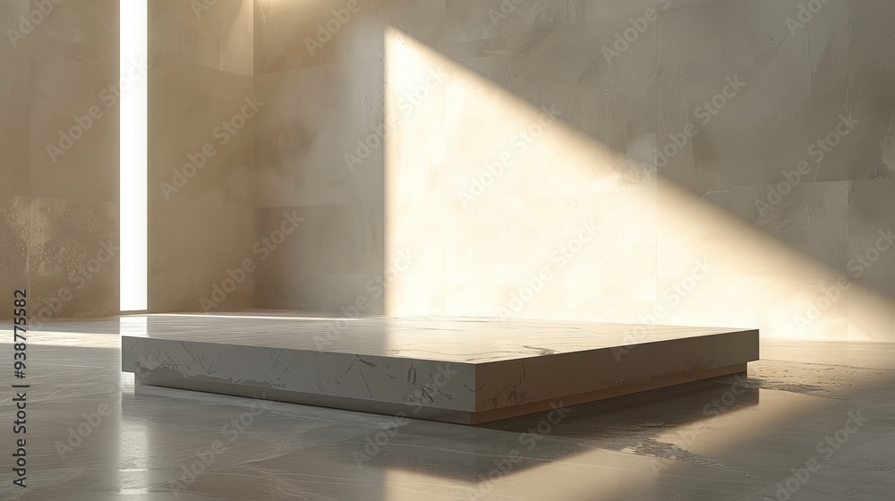 Fototapeta premium Empty platform for product