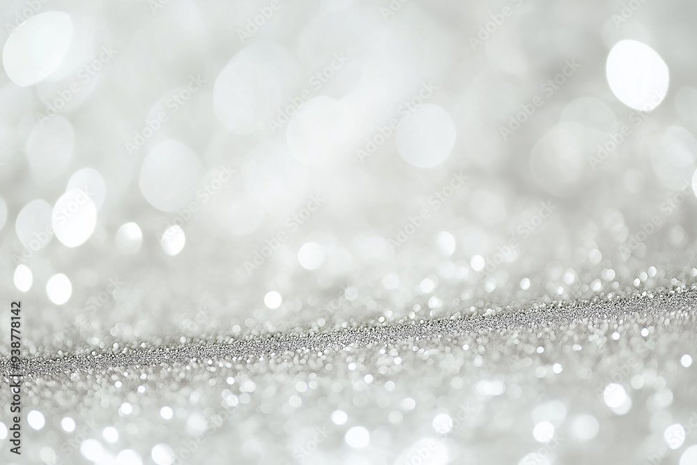 Abstract bokeh lights with a shimmering silver hue fill the image, creating a festive atmosphere. The defocused circles sparkle brightly, offering a dreamy and elegant visual. Abstract bokeh lights with a shimmering silver hue fill the image, creating a festive atmosphere. The defocused circles sparkle brightly, offering a dreamy and elegant visual.