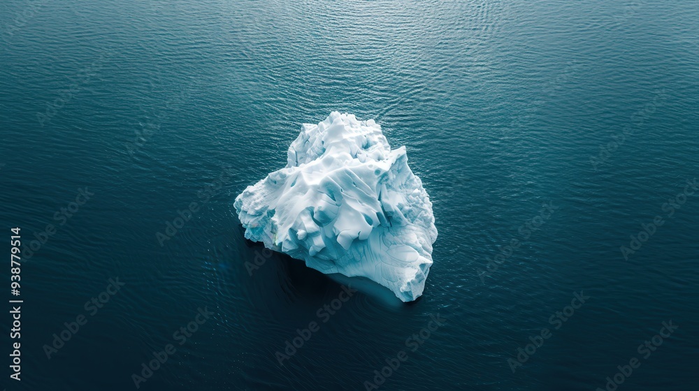 the unique beauty of icebergs floating in the ocean from an aerial viewpoint. the unique beauty of icebergs floating in the ocean from an aerial viewpoint.