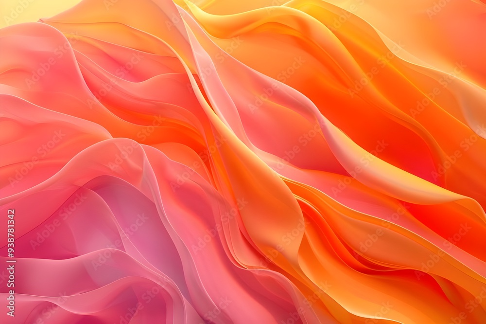 Obraz premium Abstract Swirling Colors