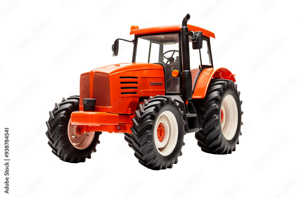 High-resolution PNG of a classic farm tractor isolated on transparent background for agricultural and farming design projects, ideal for creating realistic rural landscapes and farm equipment High-resolution PNG of a classic farm tractor isolated on transparent background for agricultural and farming design projects, ideal for creating realistic rural landscapes and farm equipment