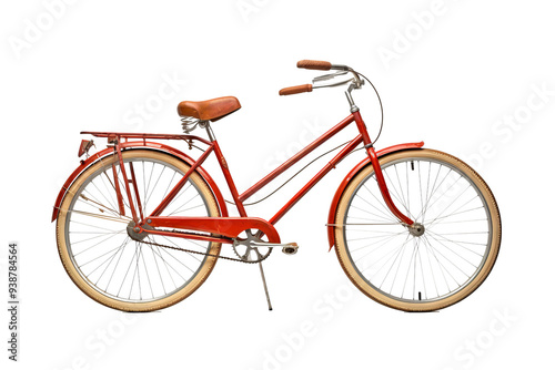 Cycle isolated on transparent background, perfect for children’s toys, nostalgic decor, or retro-themed design projects in high-resolution png format