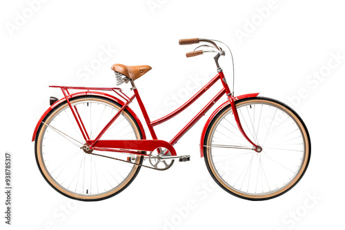 High-resolution bicycle png with transparent background for versatile use in graphic design, advertising, and digital marketing projects photo