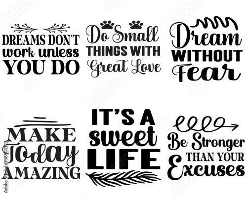 Elegant Motivational Labels And Badges, Invitation Collection Vector Illustration for Book Cover, Packaging, Gift Card